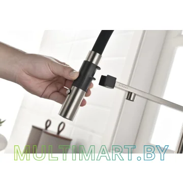 Смеситель Paulmark Gravity Gr213888-BS (брашированная сталь) картинка 6